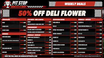 High Society 50% OFF DELI FLOWER! WEEKLY DEALS!