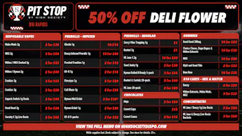 High Society 50% OFF DELI FLOWER! WEEKLY DEALS!