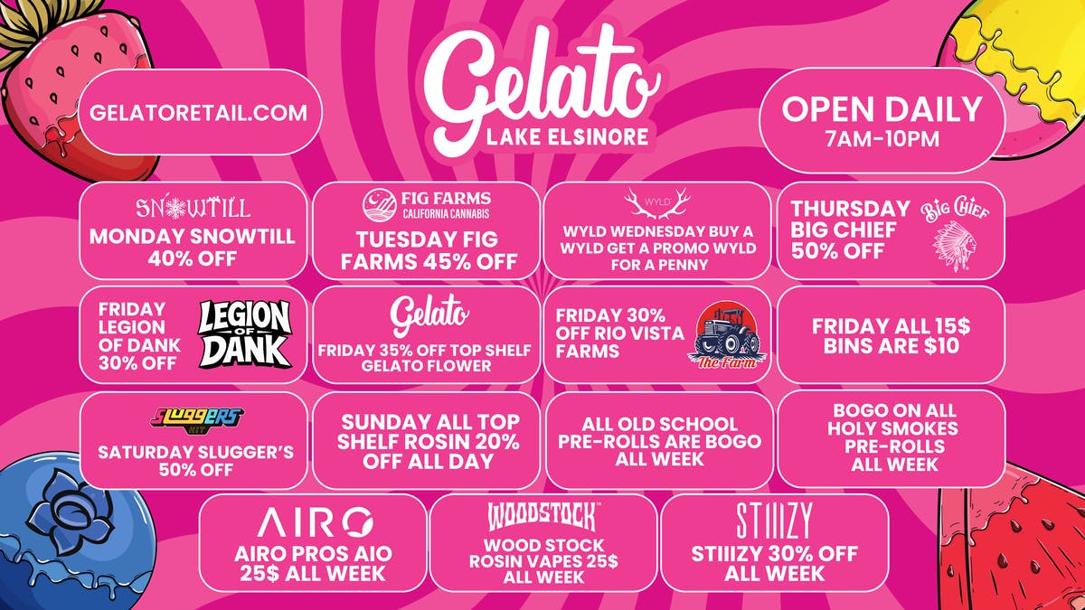 Gelato Retail Gelato Weekly Deals