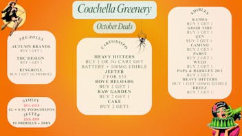 Coachella Greenery October Deals 🍂