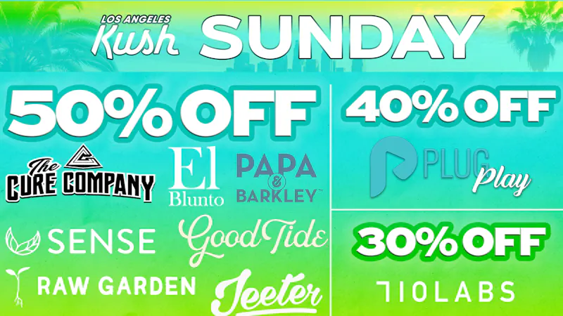 LA Kush - Los Angeles SUNDAY - DAILY SPECIALS