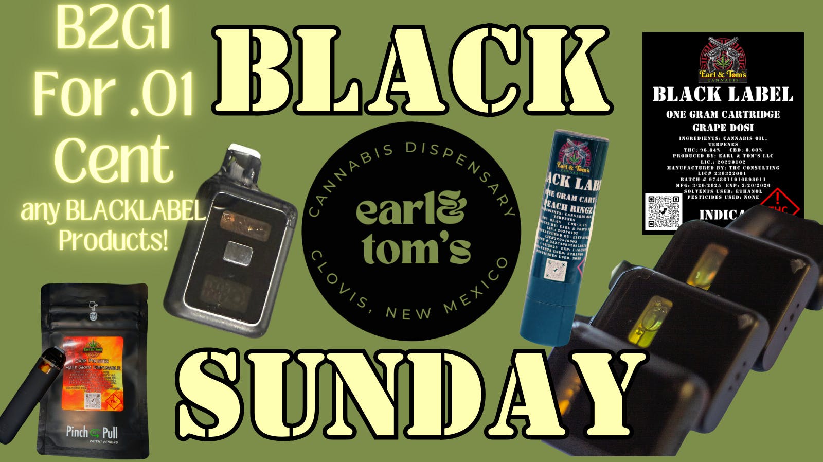 Earl and Tom's BLACK SUNDAY!!!!
