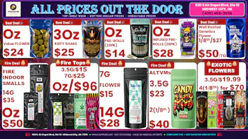Phenom Cannabis Co 3OZ SHAKE $25(OTD), 1OZ BUD $24(OTD)