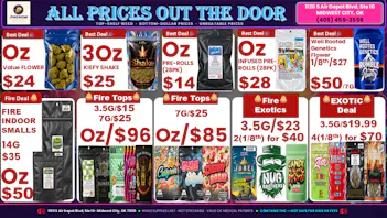 Phenom Cannabis Co 3OZ SHAKE $25(OTD), 1OZ BUD $24(OTD)