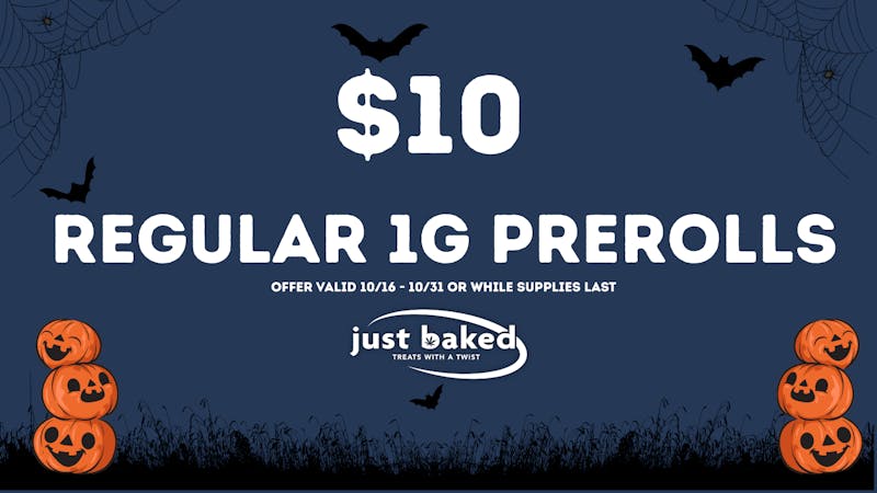 Just Baked $10 1g Regular Prerolls