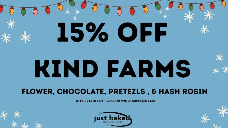 Just Baked 15% Off All Kind Farms