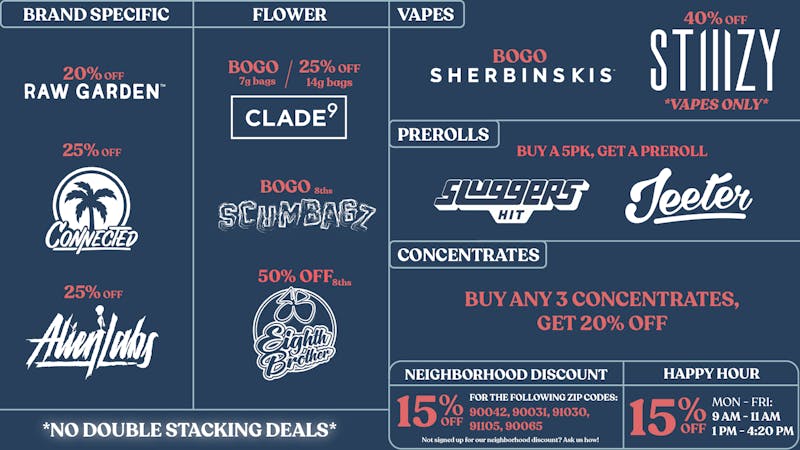 Nela Rd | Highland Park CRAZY TUESDAY DEALS!!!