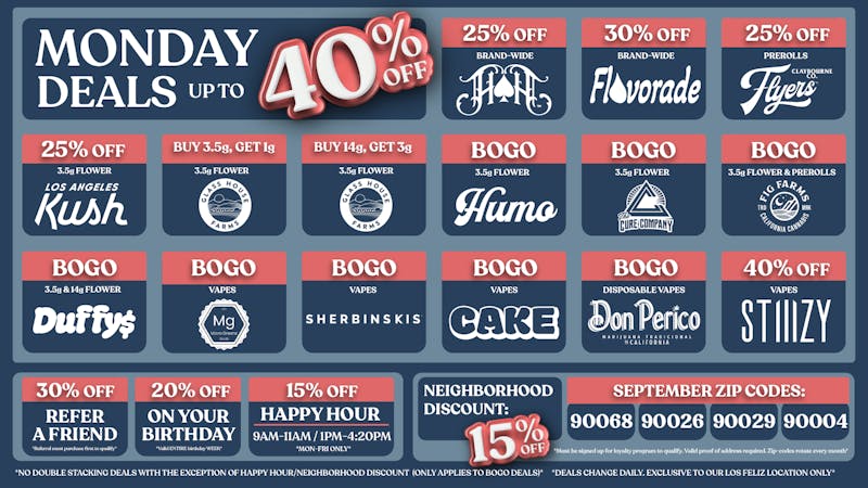 Nela Rd I Los Feliz CRAZY MONDAY DEALS!!!
