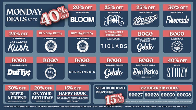 Nela Rd I Los Feliz CRAZY MONDAY DEALS!!!