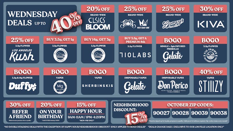 Nela Rd I Los Feliz CRAZY WEDNESDAY DEALS!!!