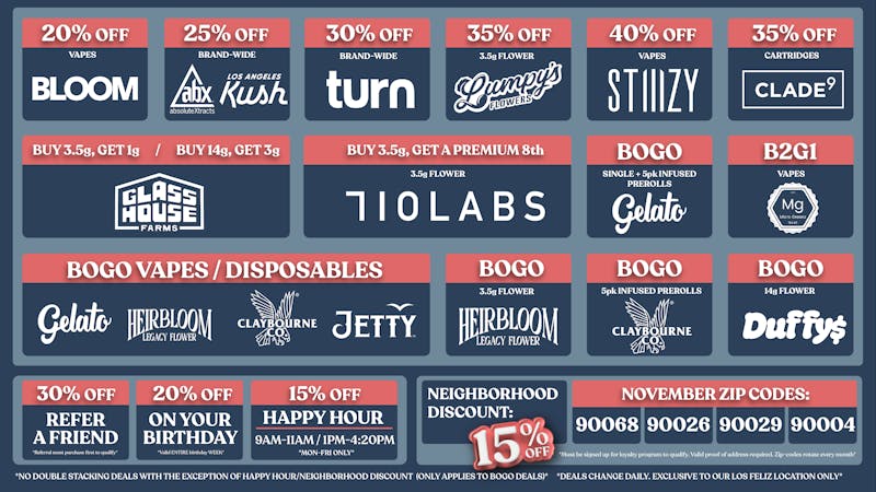 Nela Rd I Los Feliz CRAZY TUESDAY DEALS!!!