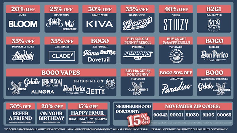 Nela Rd | Highland Park CRAZY WEDNESDAY DEALS!!!