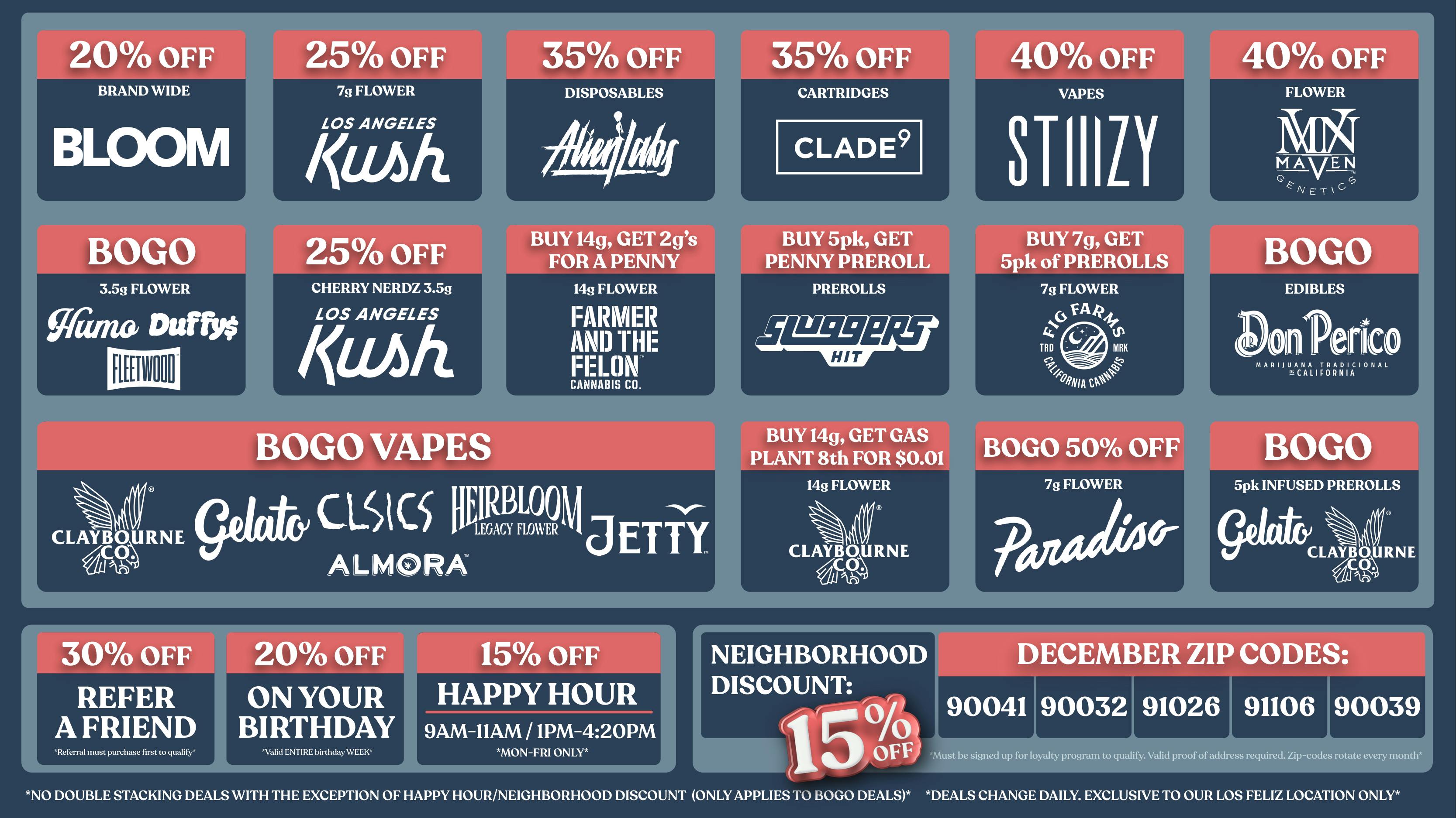 Nela Rd | Highland Park CRAZY TUESDAY DEALS!!!