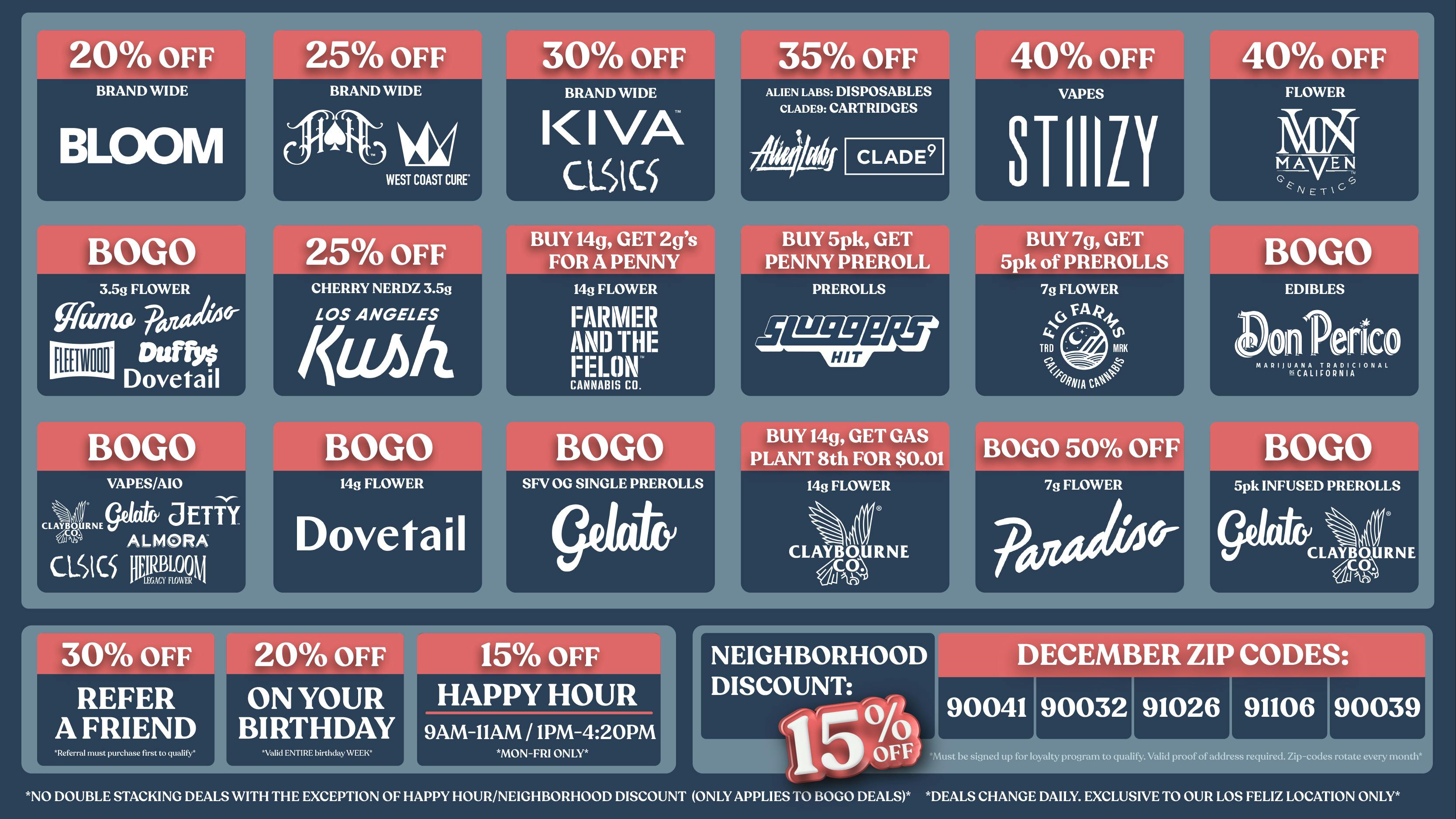 Nela Rd | Highland Park CRAZY WEDNESDAY DEALS!!!