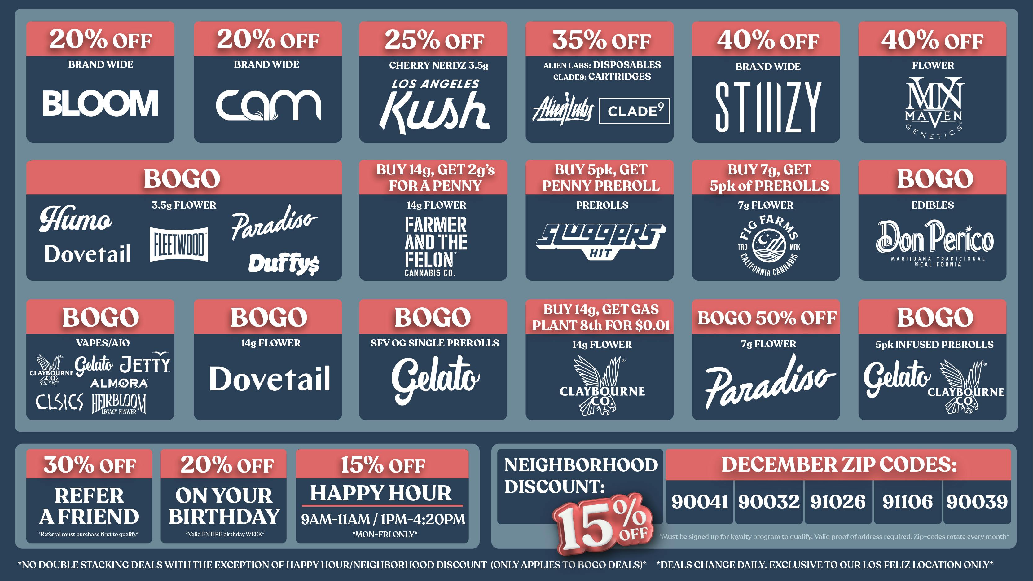 Nela Rd | Highland Park CRAZY TUESDAY DEALS!!!