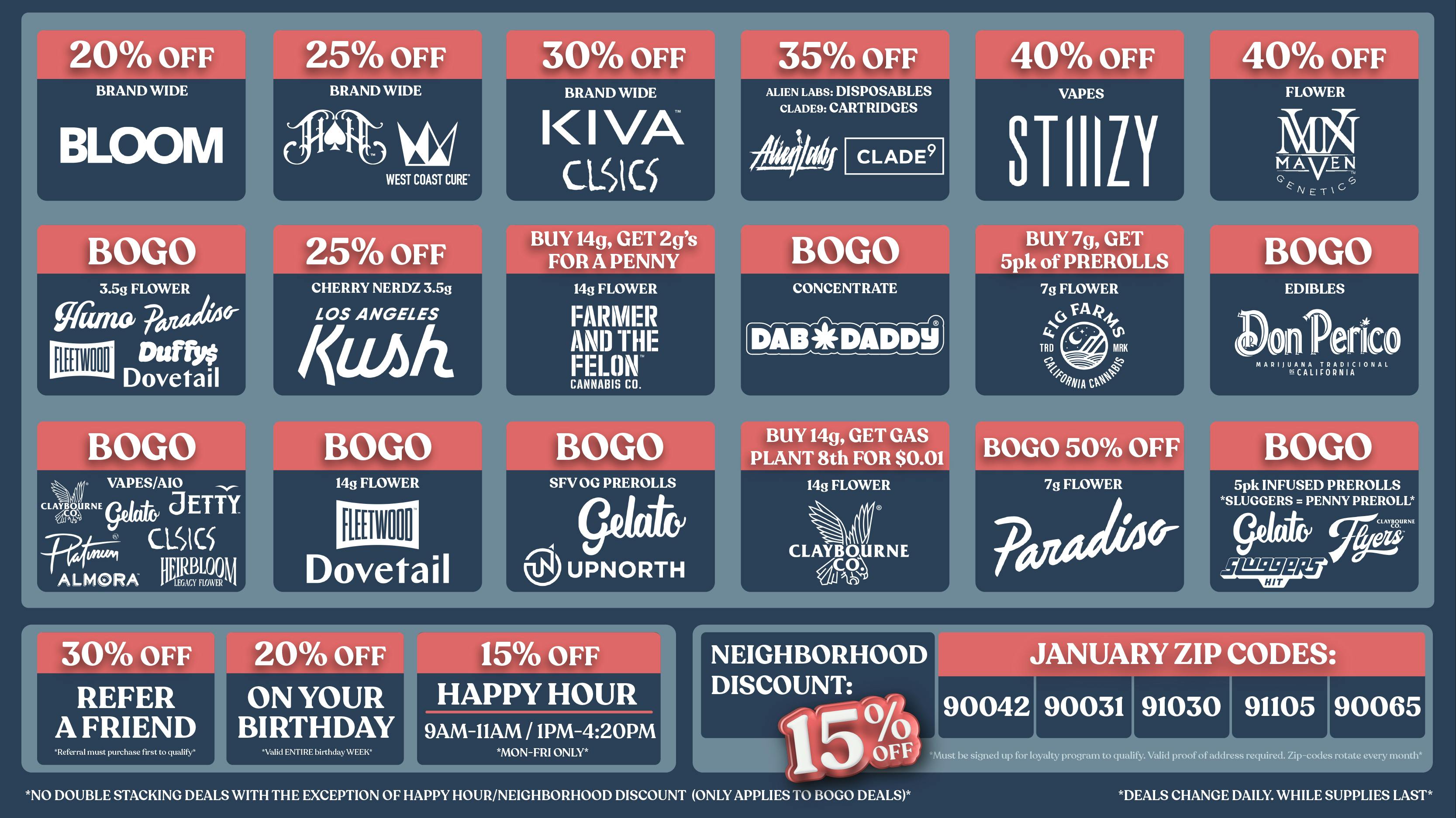 Nela Rd | Highland Park CRAZY WEDNESDAY DEALS!!!