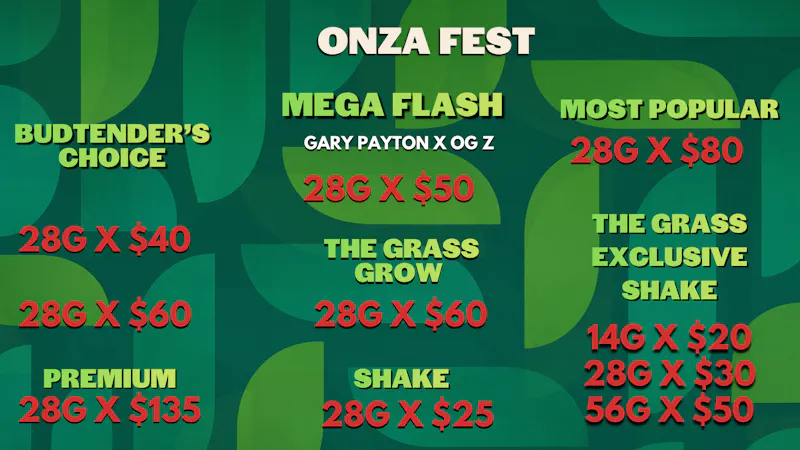 The Grass THE GRASS ONZA FEST