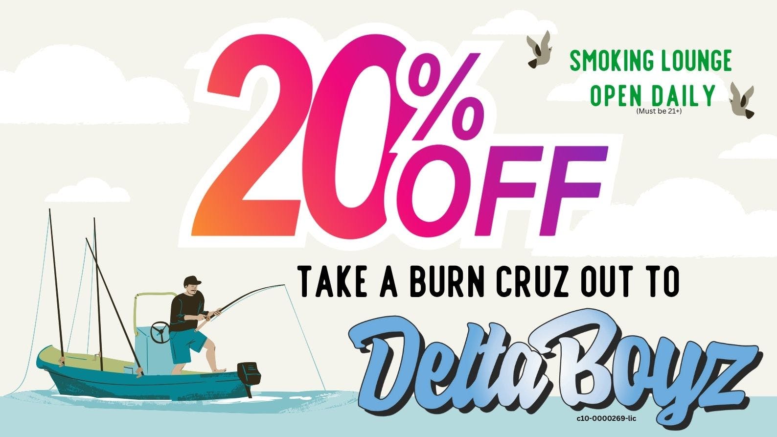 Delta Boyz Dispensary 20% Off your cart. w/ promo code.