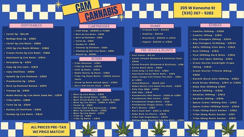 CAM Cannabis 🌸🦋🌼$10/OZ Shake🌼🦋🌸