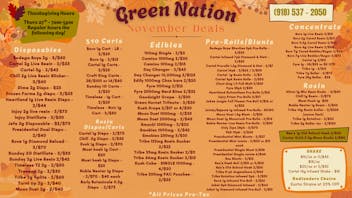Green Nation #1 🍁2G INJOY 3/$50🍁