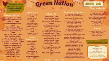 Green Nation - Claremore 🍁2g TURNT UP Disposable $20🍁