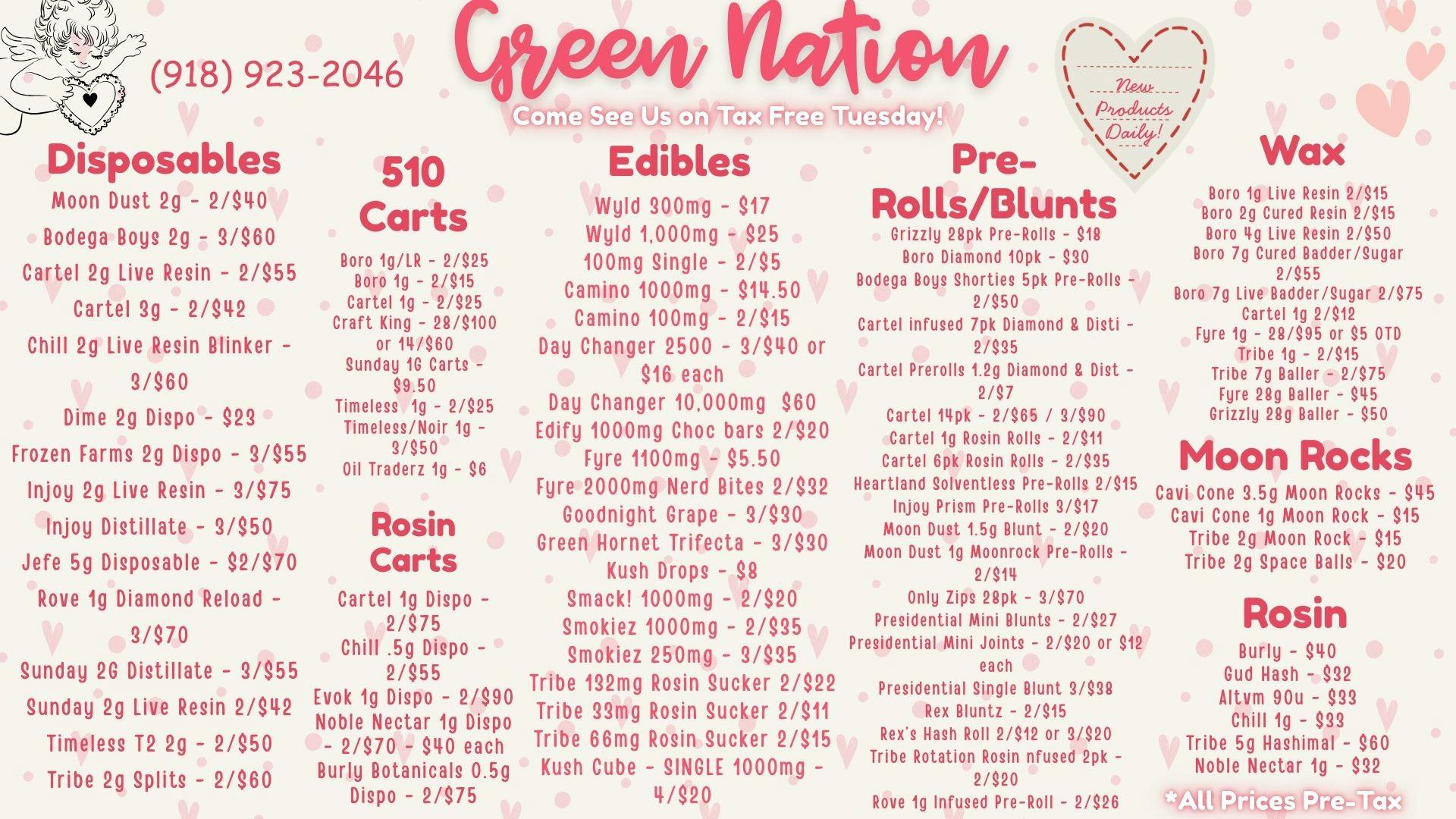 Green Nation #1 ❤️‍🔥❤️‍🔥Moon Dust 2g $22 or 2/$40❤️‍🔥❤️‍🔥