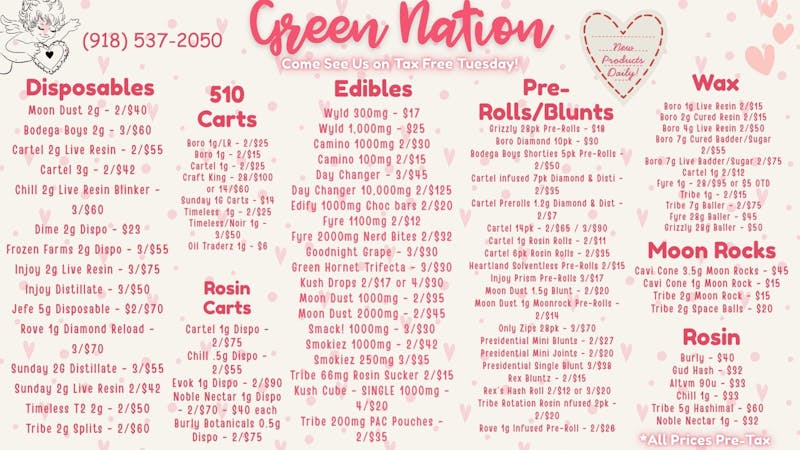 Green Nation #1 ❤️‍🔥❤️‍🔥Moon Dust 2g $22 or 2/$40❤️‍🔥❤️‍🔥