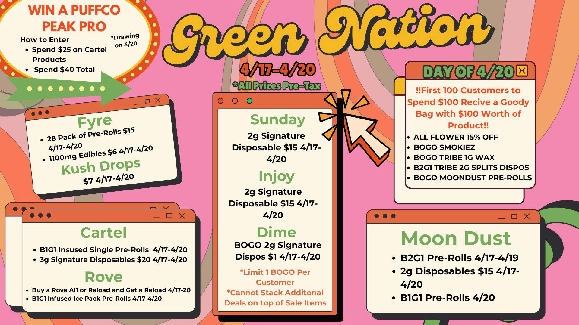 Green Nation #1 🔥4/20 WEEKEND DEALS🔥