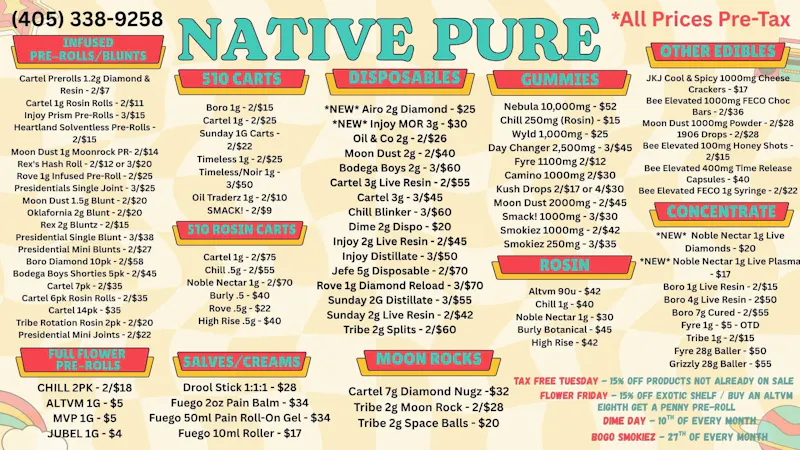Native Pure 💨NEW INJOY 3g & AIRO DISPOSABLES💨