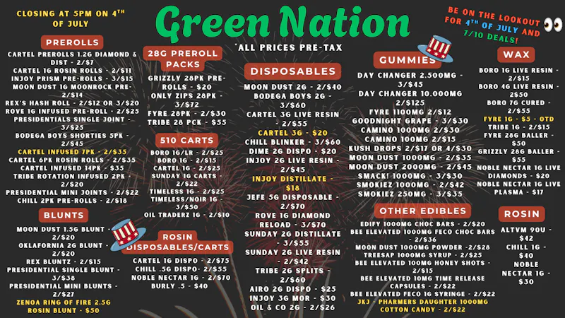 Green Nation - Claremore 🦋☀️ SUMMER DEALS ARE HEATING UP ☀️🦋