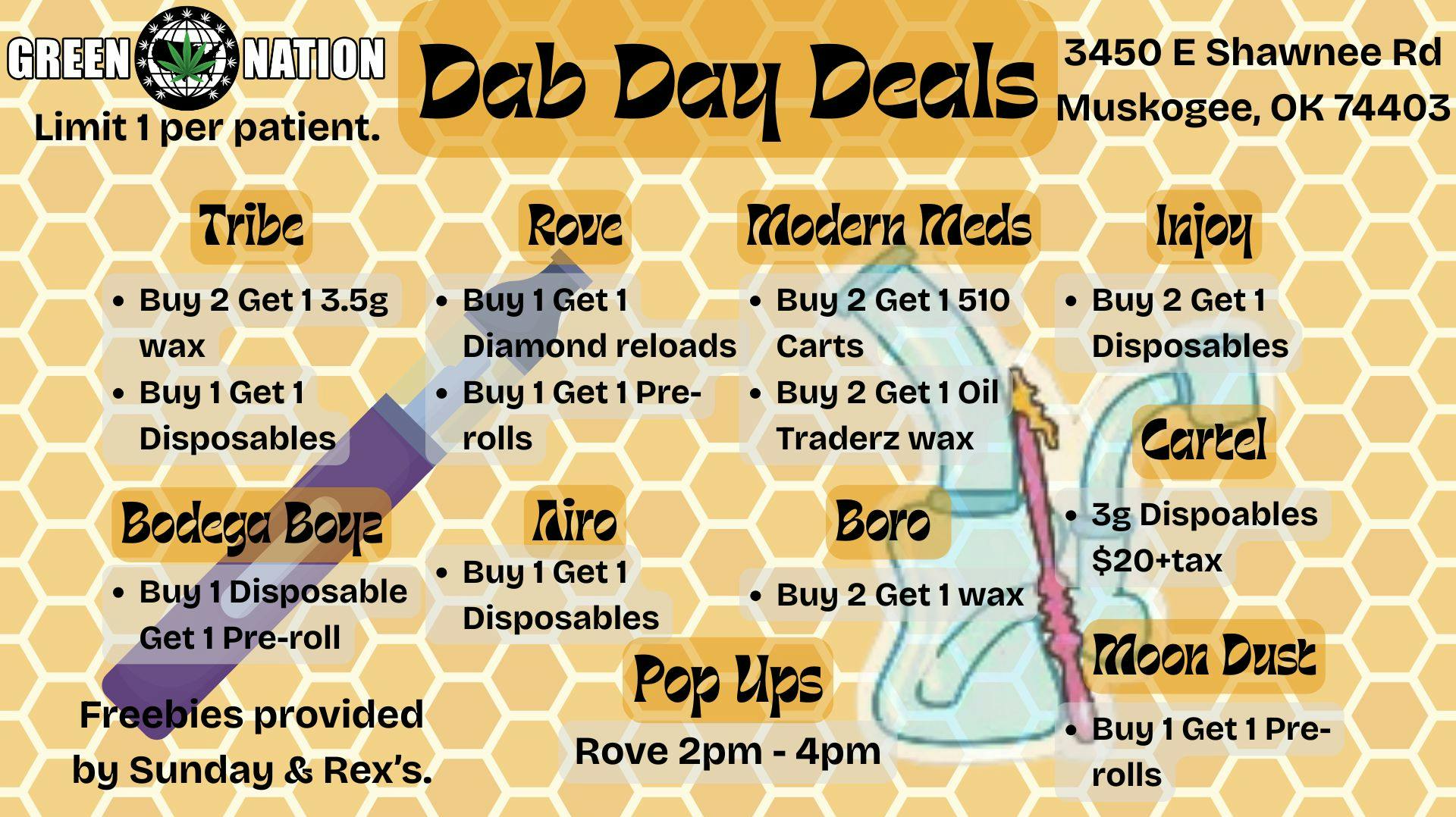 Green Nation #1 710 IS THE BEST DABBING DAY!