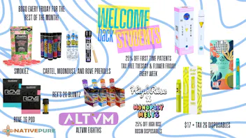 Native Pure $17 Sunday, Moon Dust, and Injoy 2g Disposables!