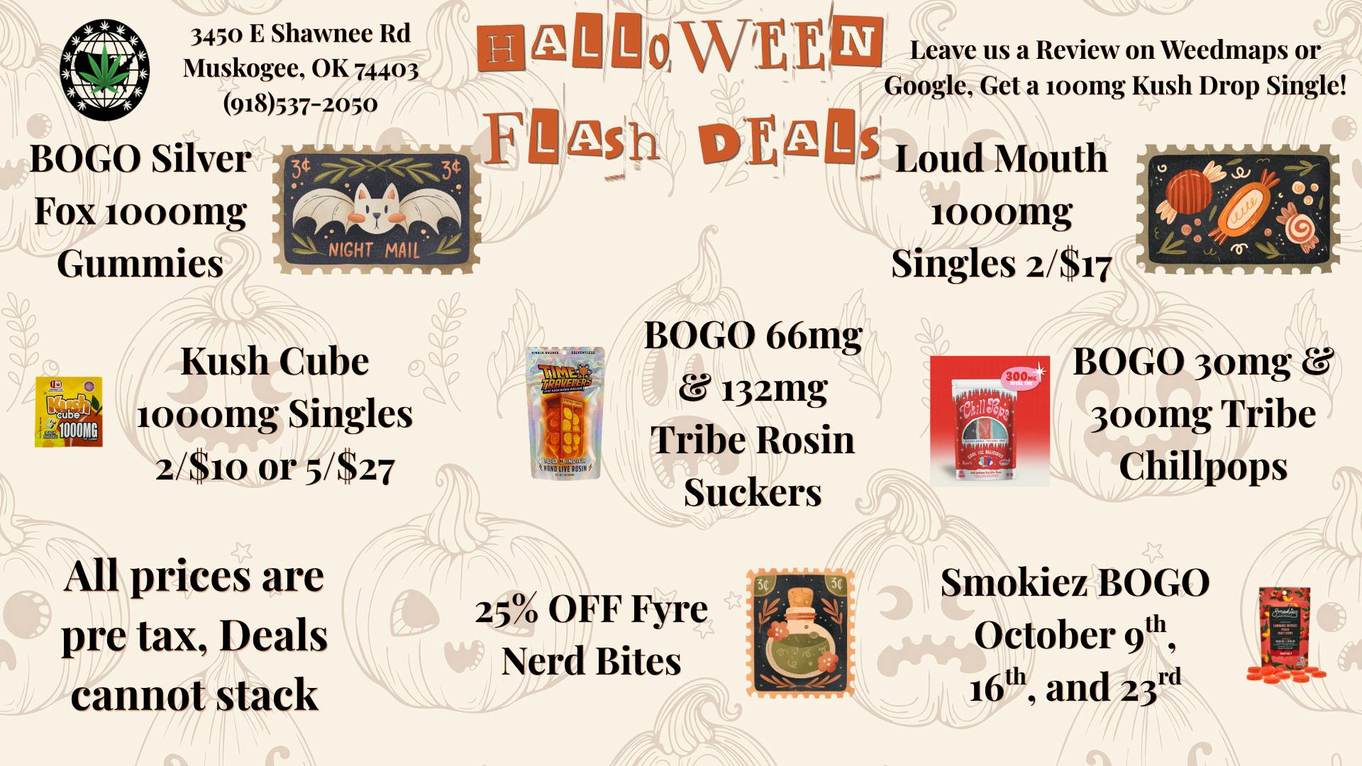Green Nation #1 HALLOWEEN FLASH SPECIALS