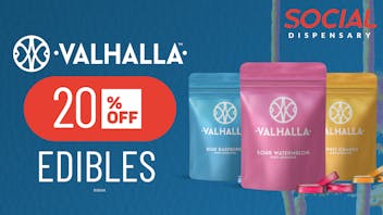 Social Dispensary - Bridgeton 20% Off Valhalla Edibles!