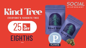 Social Dispensary - Bridgeton Kind Tree Platinum Eighths – 25% Off!