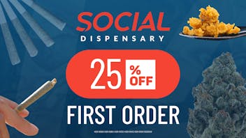 Social Cannabis - Golden 25% Off First Order
