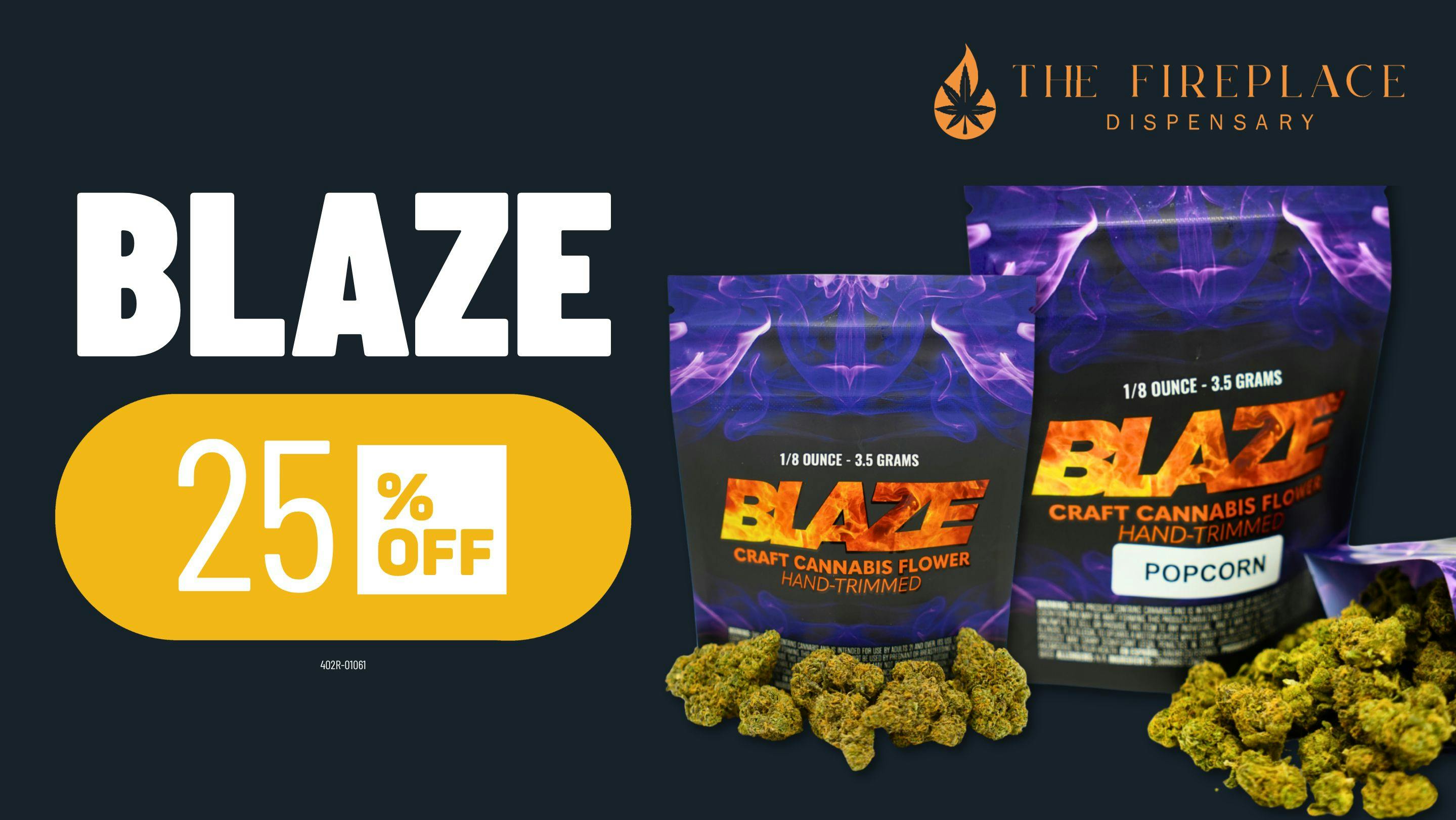 The Fireplace 25% Off Blaze