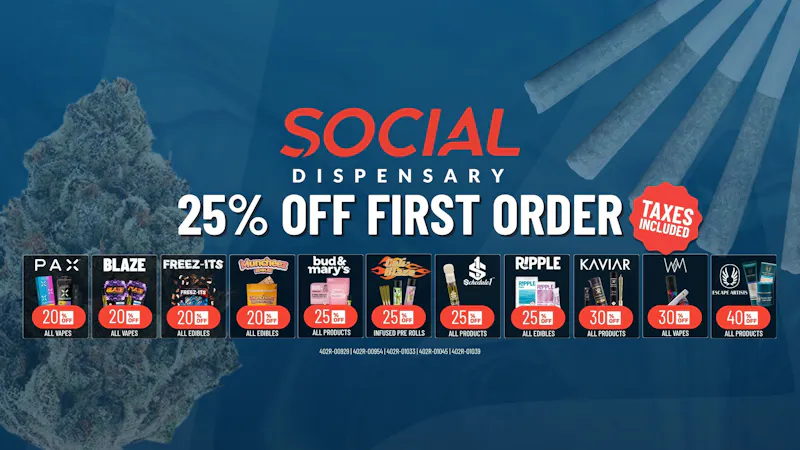 Social Dispensary Lowry August Daily Deals
