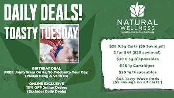 Natural Wellness - Butte TOASTY TUESDAYS