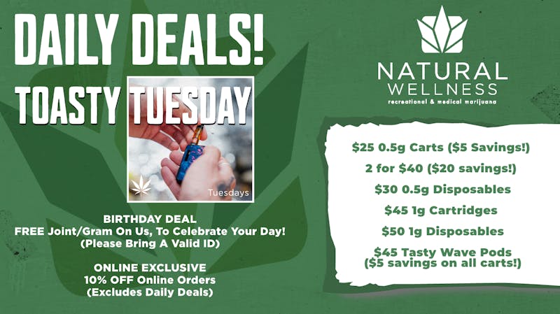 Natural Wellness - Butte TOASTY TUESDAYS