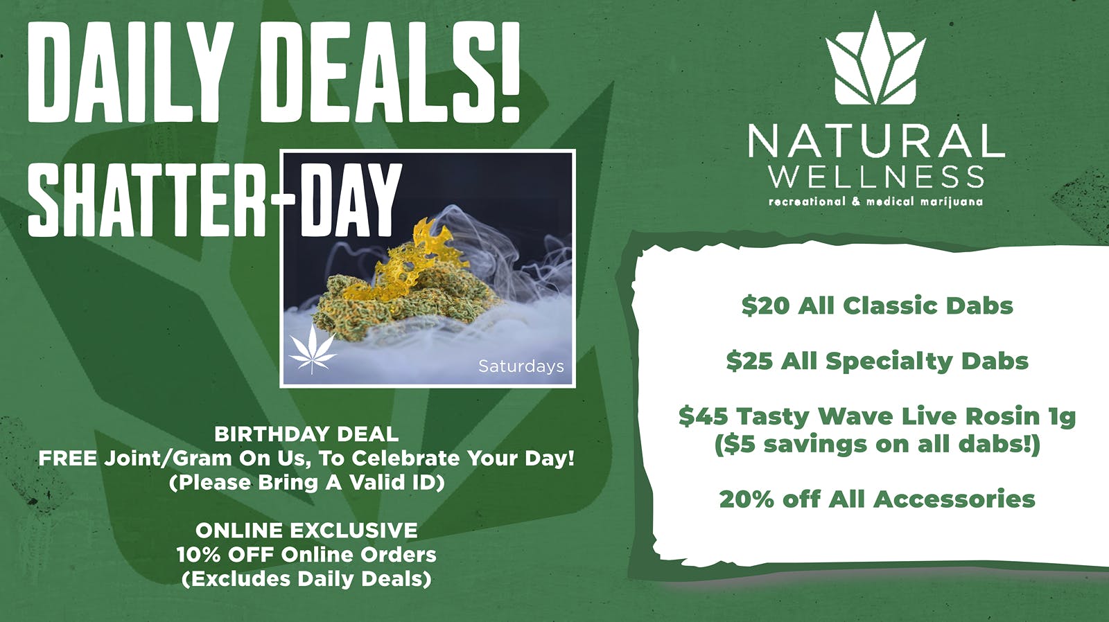 Natural Wellness Billings SHATTER-DAY