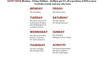 Urban Farmacy DAILY DEALS
