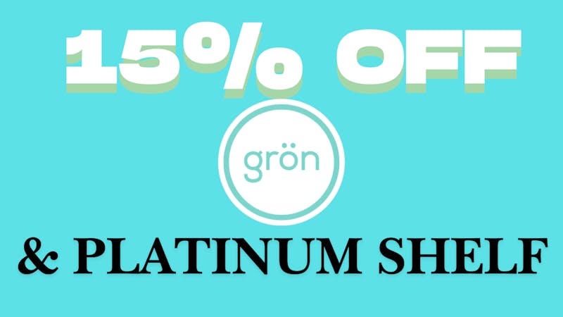 Floyd's Fine Cannabis on Sandy 15% off Grön & Platinum shelf