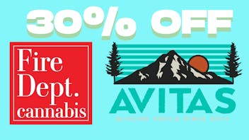 Floyd's Fine Cannabis Slabtown 30% Off FIRE DEPT & AVITAS