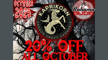 Bahama Buds - Coos Bay 20% Off Kaprikorn -October 2025