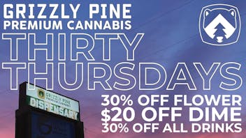 Grizzly Pine - Hamilton Thirty Thursday!