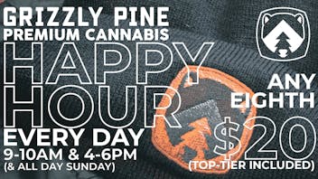 Grizzly Pine - Hamilton Flower Happy Hour