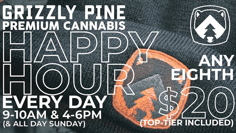 Grizzly Pine - Hamilton Flower Happy Hour