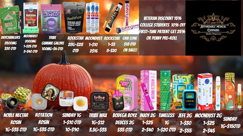 Affordable Medical Cannabis - Claremore October Specials!!!