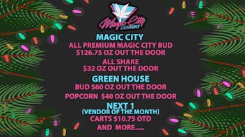 Magic City Cannabis - Colorado ✨December Perks ✨